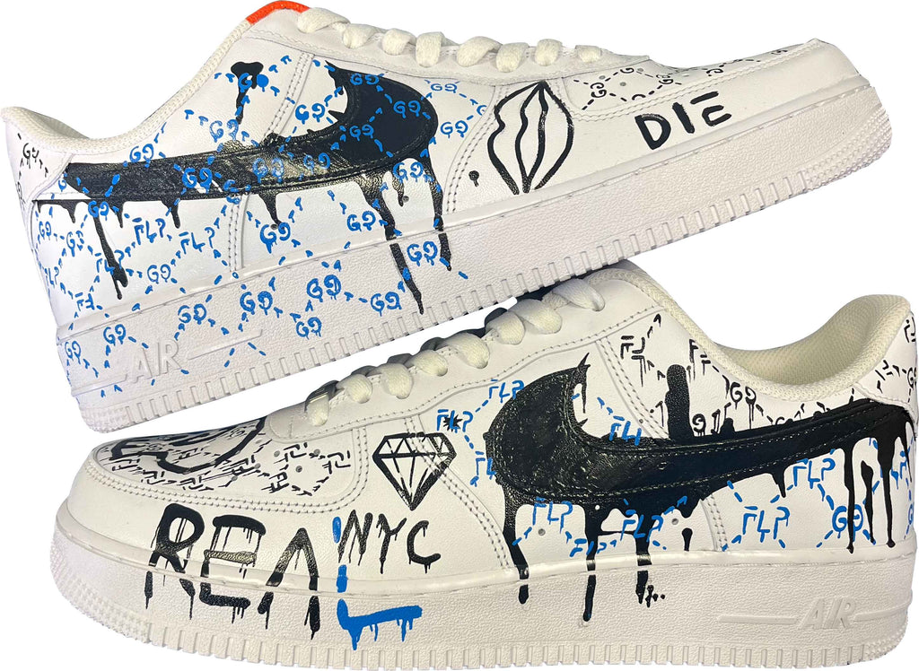 Nike Air Force 1 Low Filippo Francia 2022 Bianco Uomo - 3