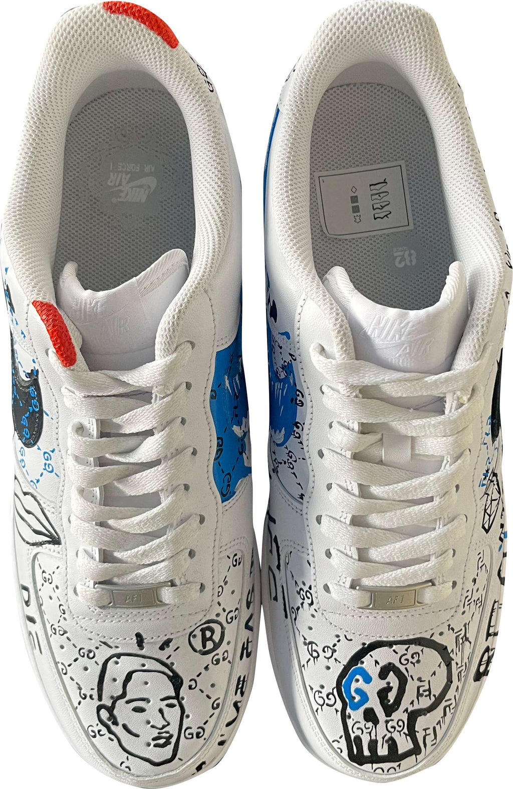 Nike Air Force 1 Low Filippo Francia 2022 Bianco Uomo - 5