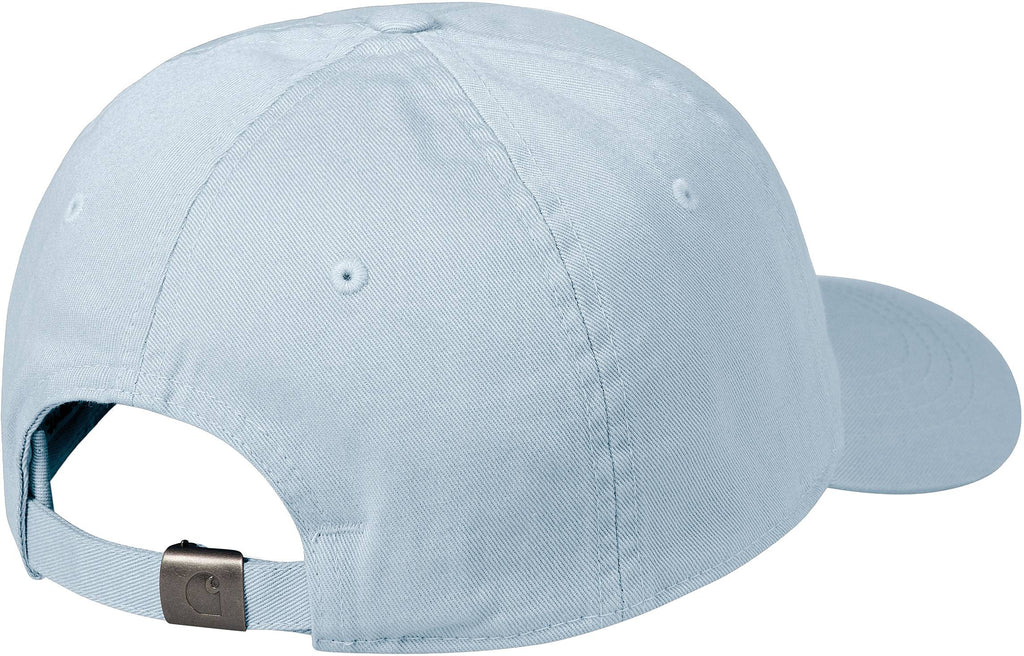 Carhartt Wip Cappello Madison Logo Cap Frosted Blue White Beige Uomo - 2