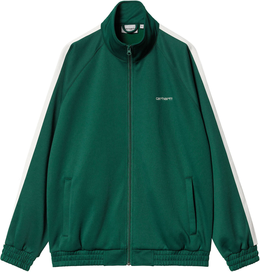 Carhartt Wip Felpa Benchill Jacket Chervil Wax Verde Uomo - 1