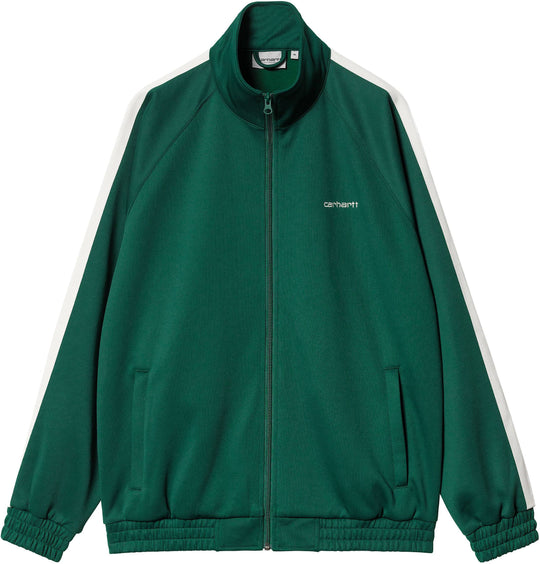 Carhartt Wip Felpa Benchill Jacket Chervil Wax Uomo Verde
