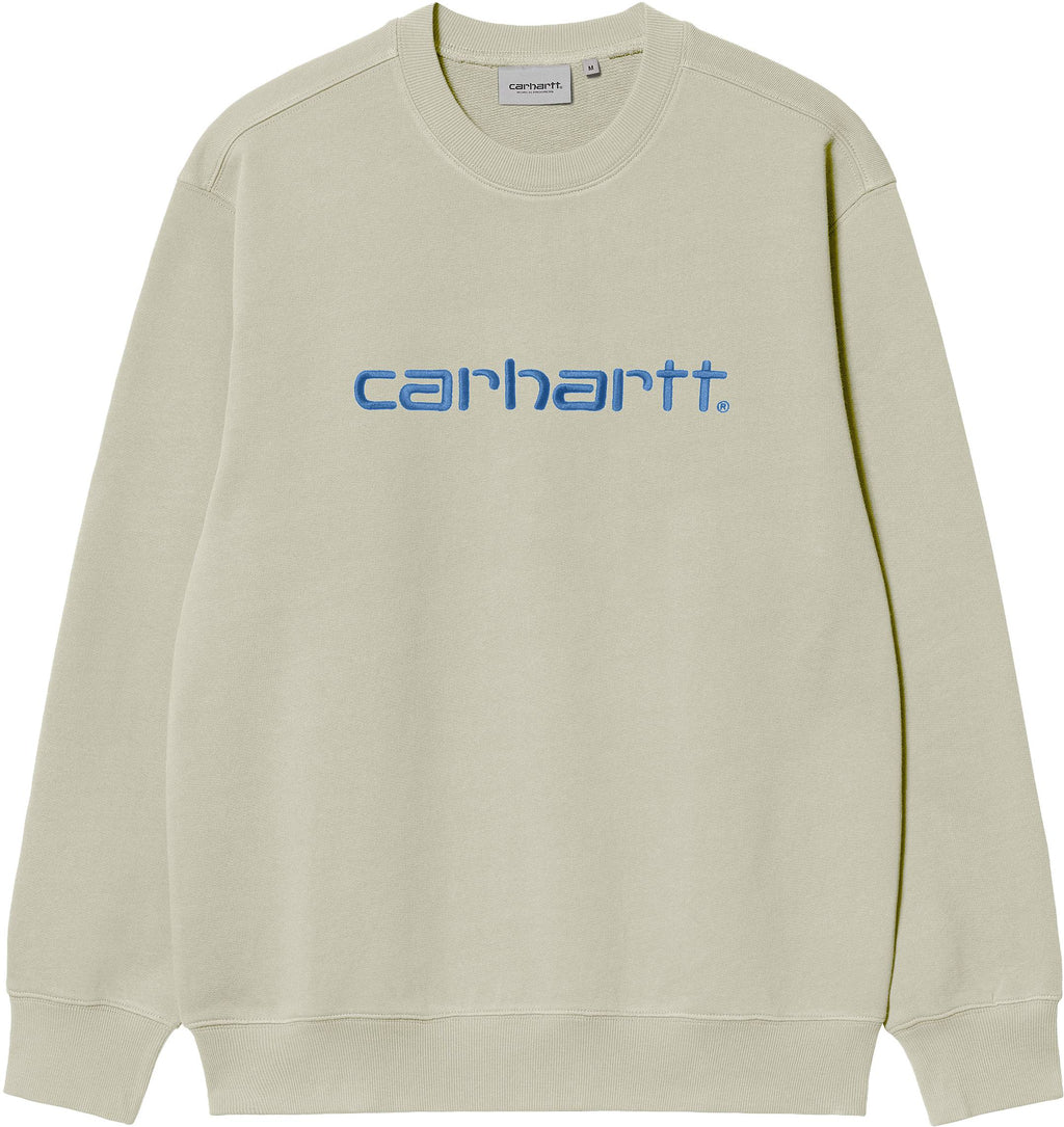 Carhartt Wip Felpa Carhartt Sweat Beryl Sorrent Beige Uomo - 1