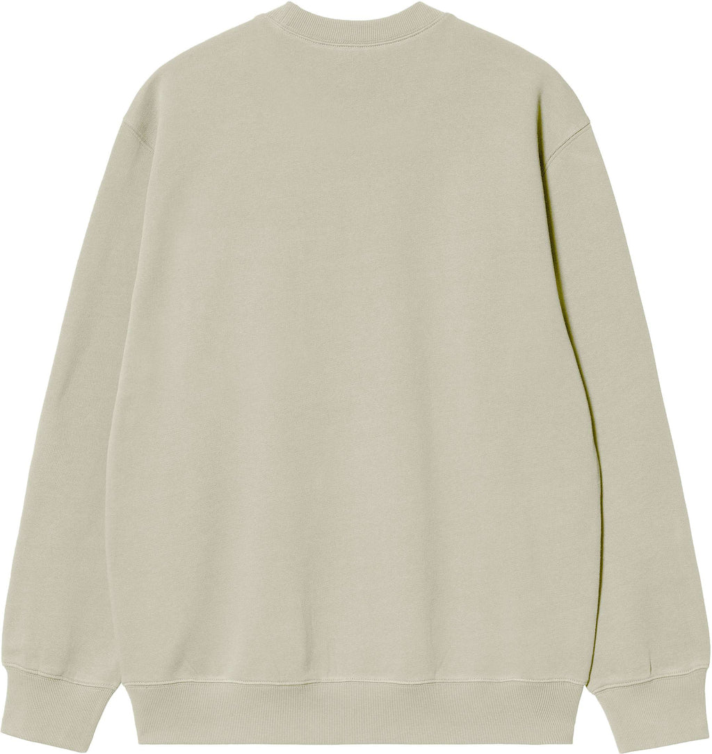 Carhartt Wip Felpa Carhartt Sweat Beryl Sorrent Beige Uomo - 2