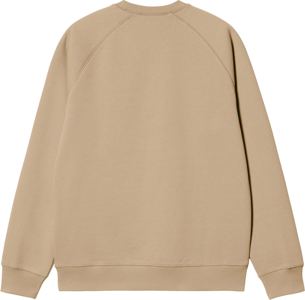 Carhartt Wip Felpa Chase Sweat Sable Gold Marrone Uomo - 2