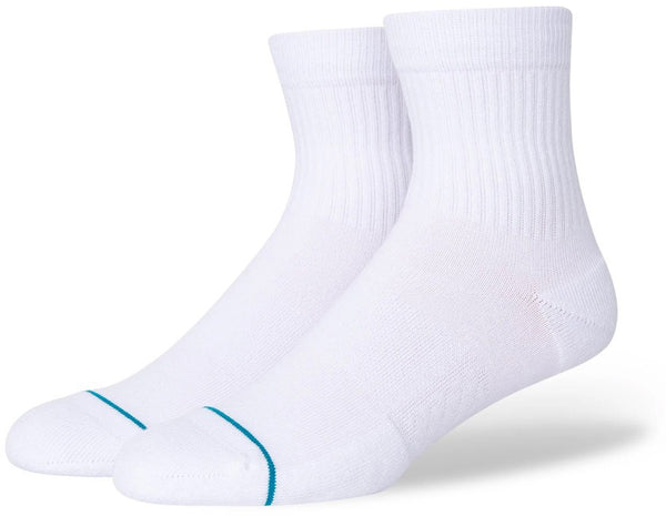 Stance calze Icon Quarter Socks white