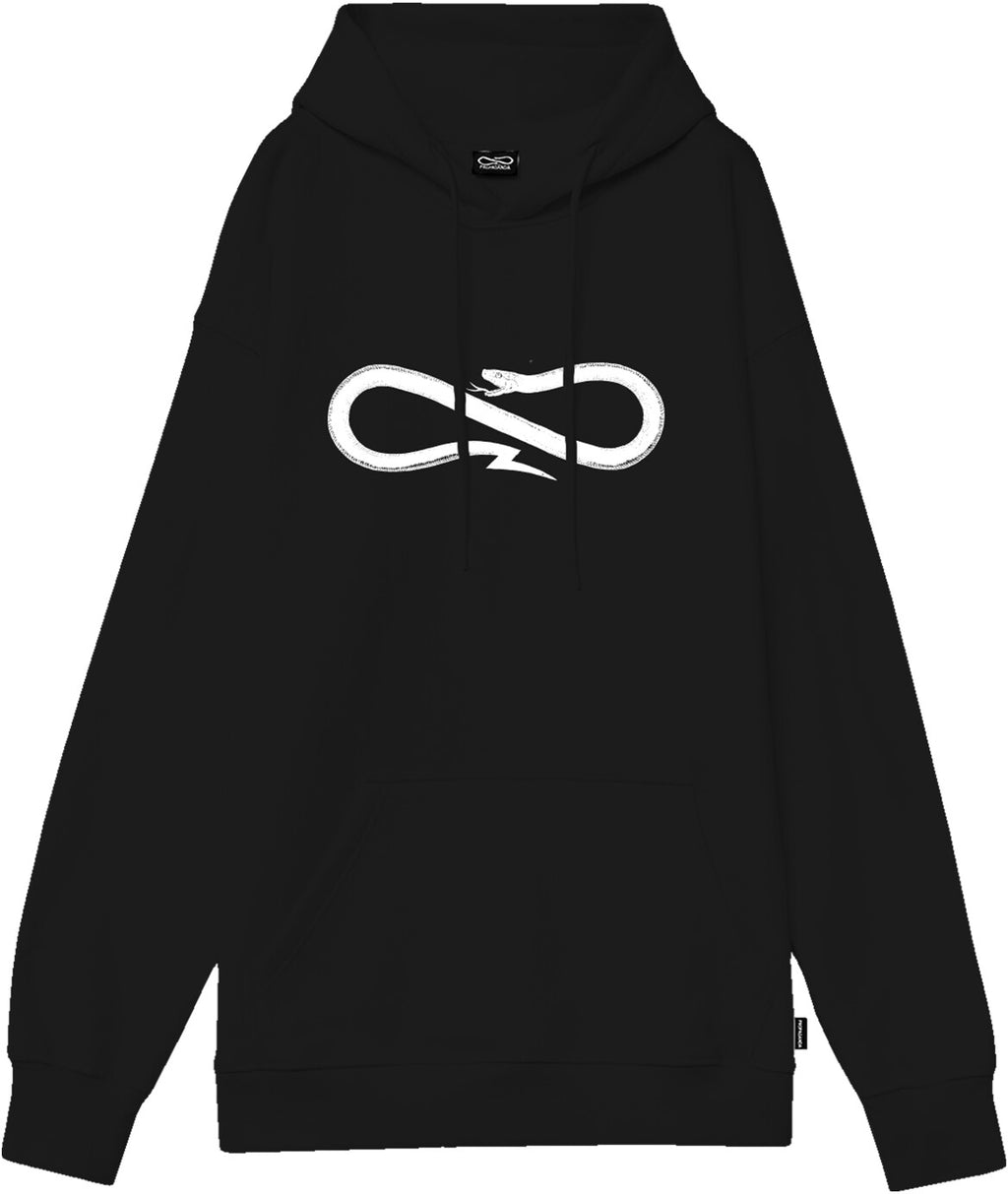 Propaganda Felpa Logo Classic Hoodie Black Nero Uomo - 1