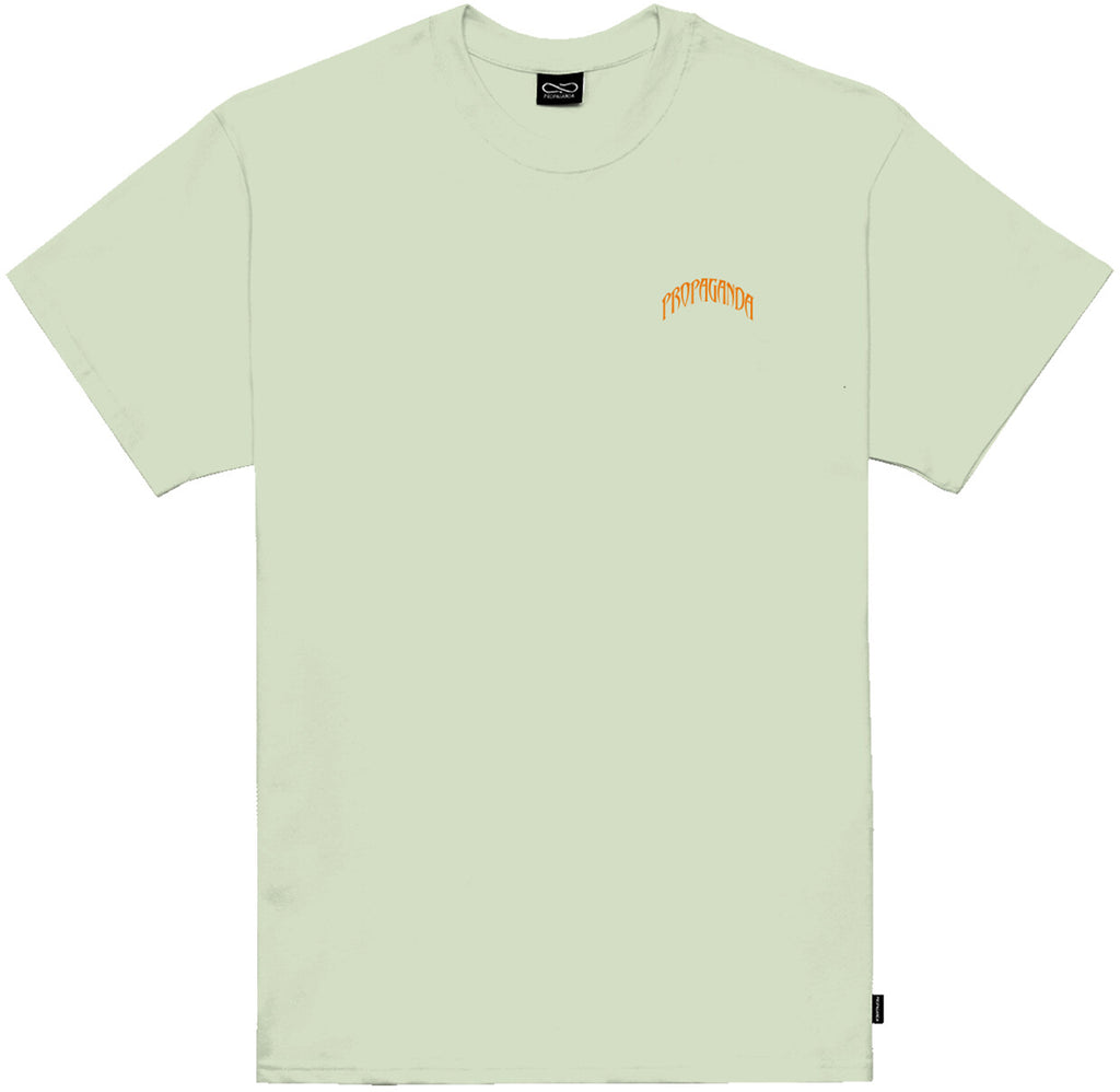 Propaganda T-shirt Triangle Cobrahm Tee Meadow Verde Uomo - 2