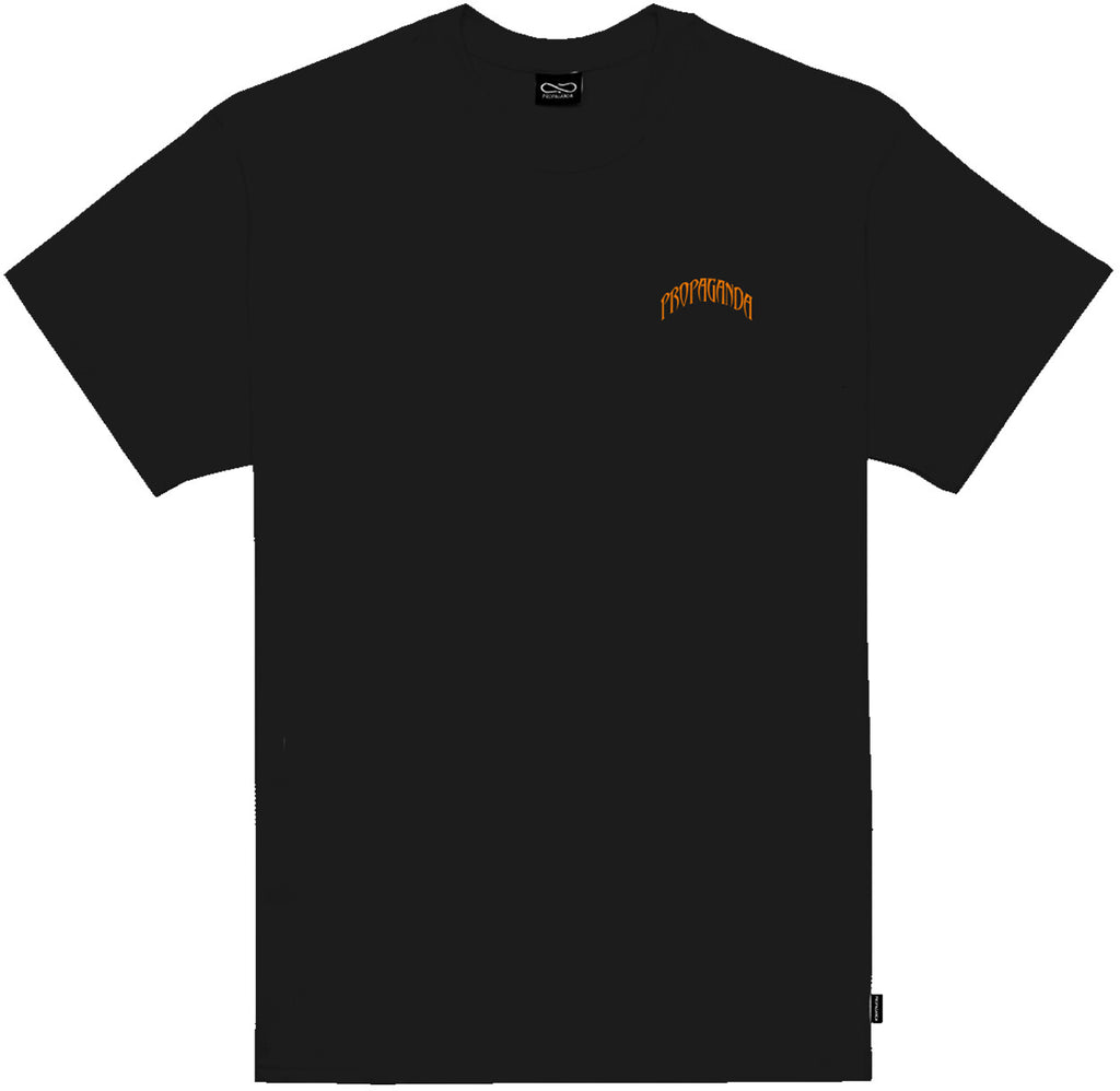 Propaganda T-shirt Triangle Cobrahm Tee Black Nero Uomo - 2