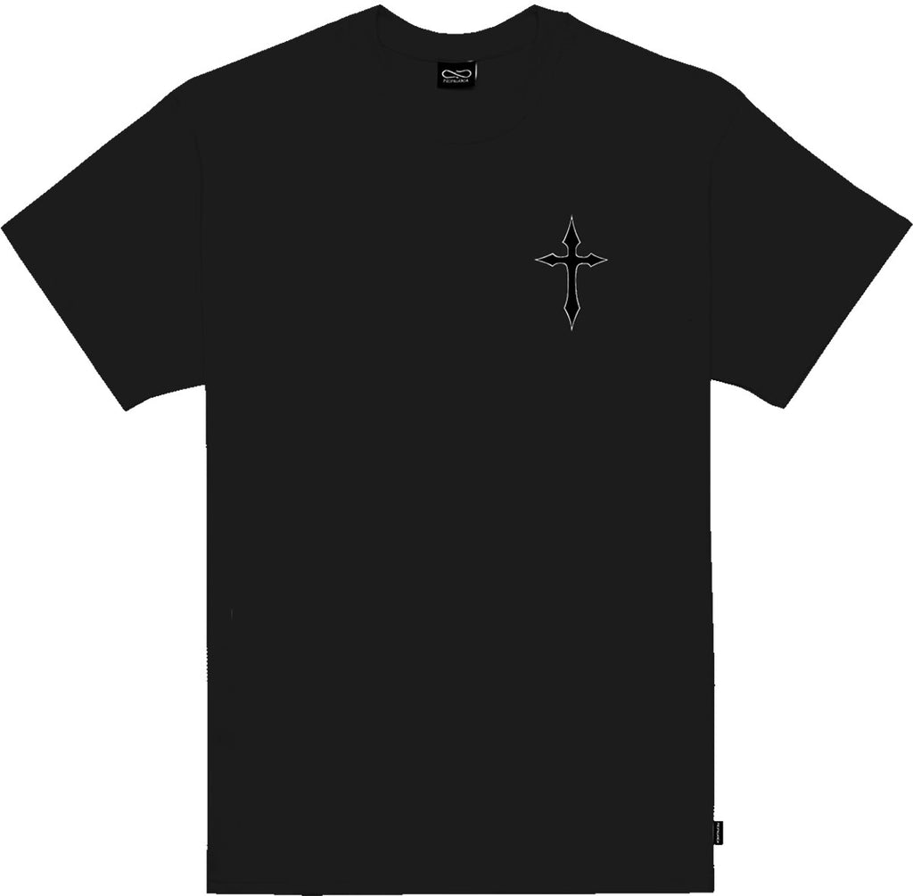 Propaganda T-shirt Beware Tee Black Nero Uomo - 2