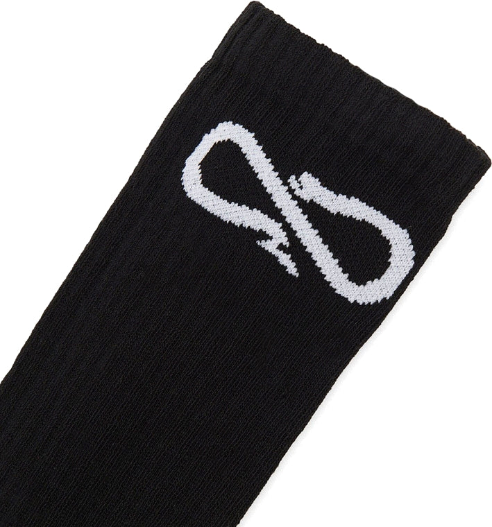 Propaganda Calze Socks Logo Black Nero Uomo - 2