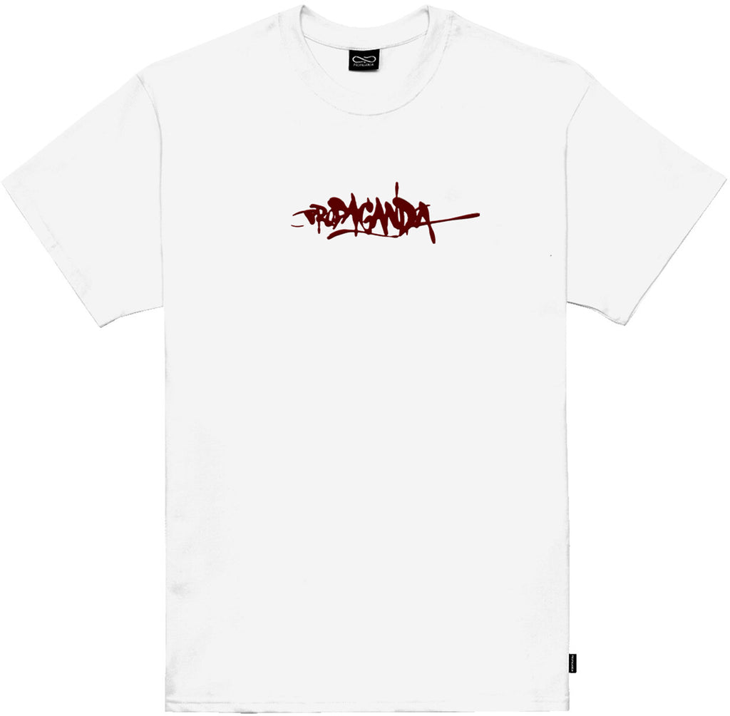 Propaganda T-shirt Liquid Brain Tee White Bianco Uomo - 2