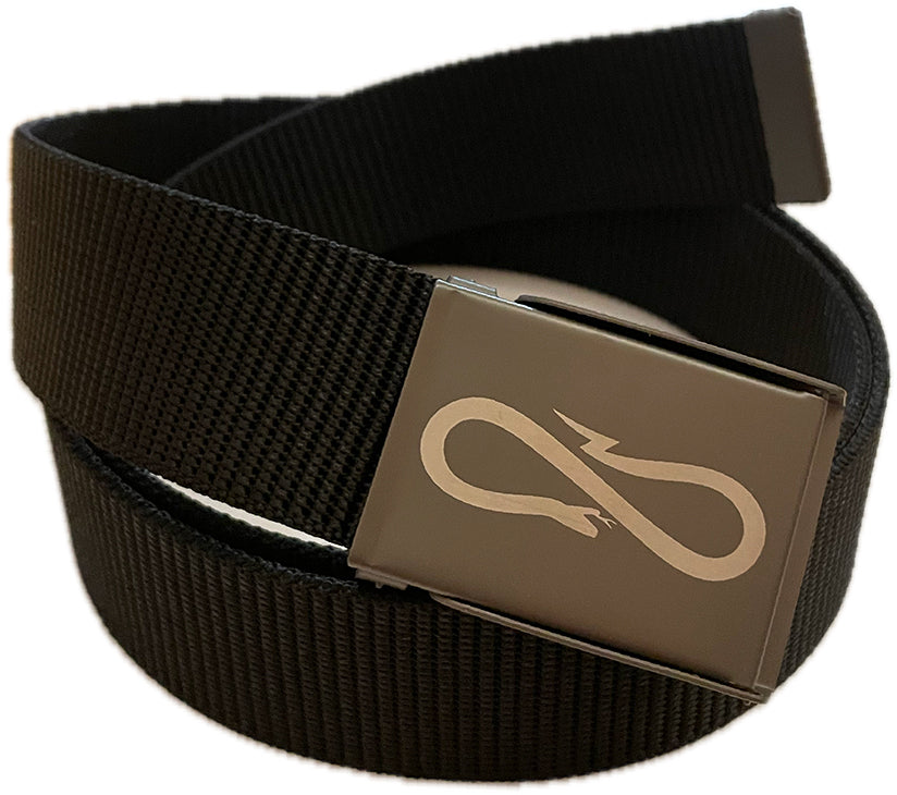 Propaganda Cinta Logo Belt Black Nero Uomo - 1