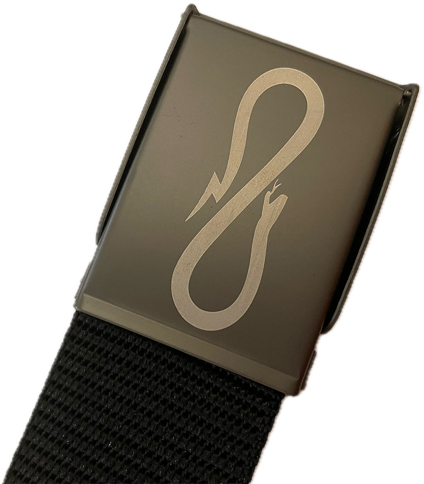 Propaganda Cinta Logo Belt Black Nero Uomo - 2