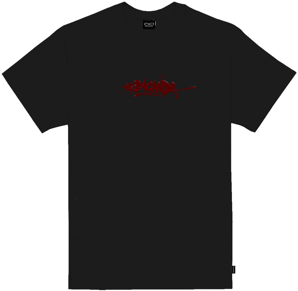 Propaganda T-shirt Liquid Brain Tee Black Nero Uomo - 2