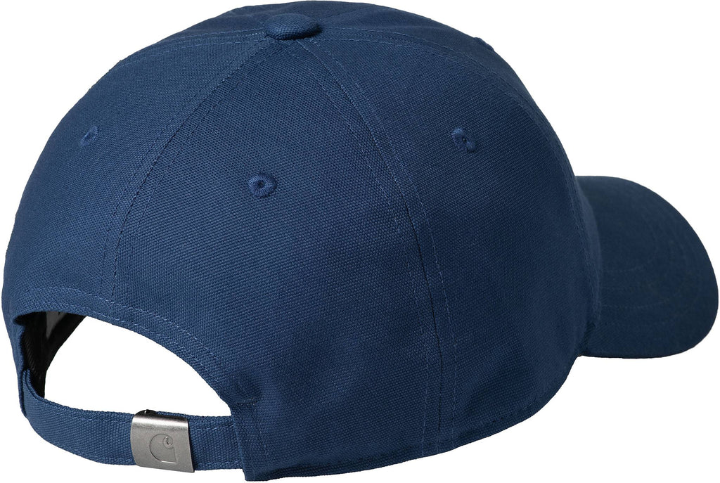 Carhartt Wip Cappello Canvas Script Cap Elder White Blue Uomo - 2