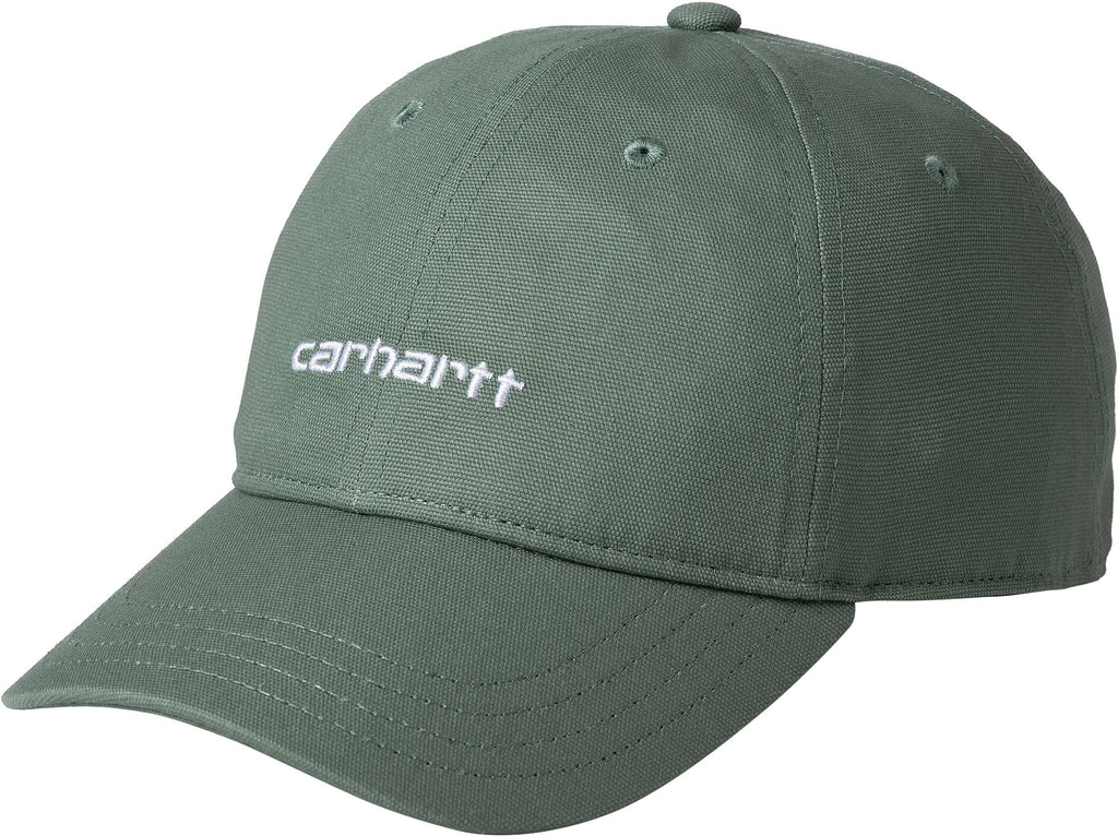 Carhartt Wip Cappello Canvas Script Cap Park White Verde Uomo - 1