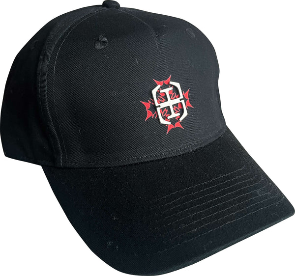 Enten Eller cappello Cross Metal Logo Baseball Cap black