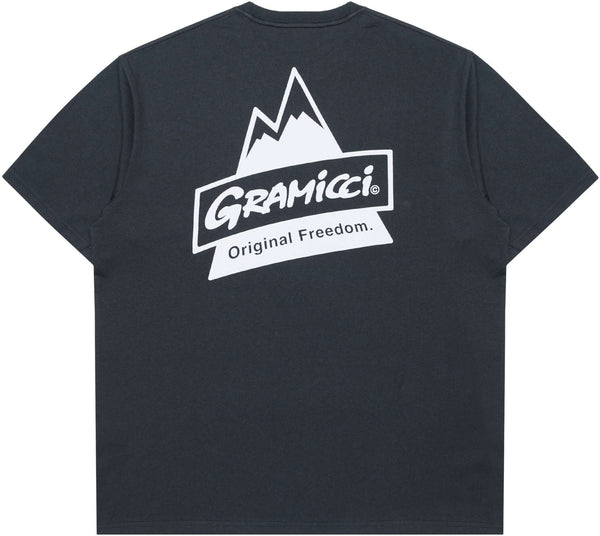 Gramicci t-shirt Peak tee vintage black