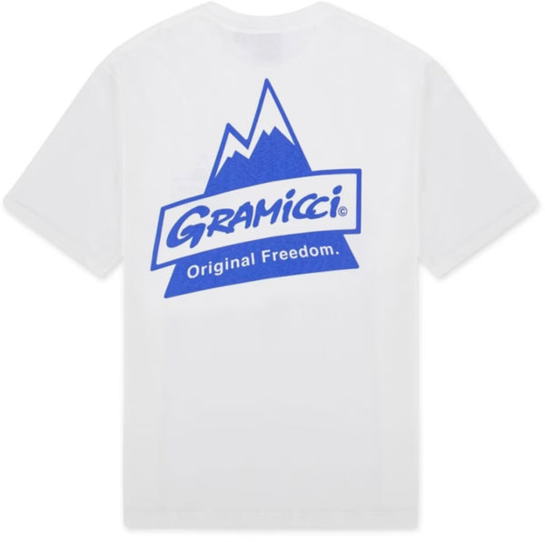 Gramicci t-shirt Peak tee white