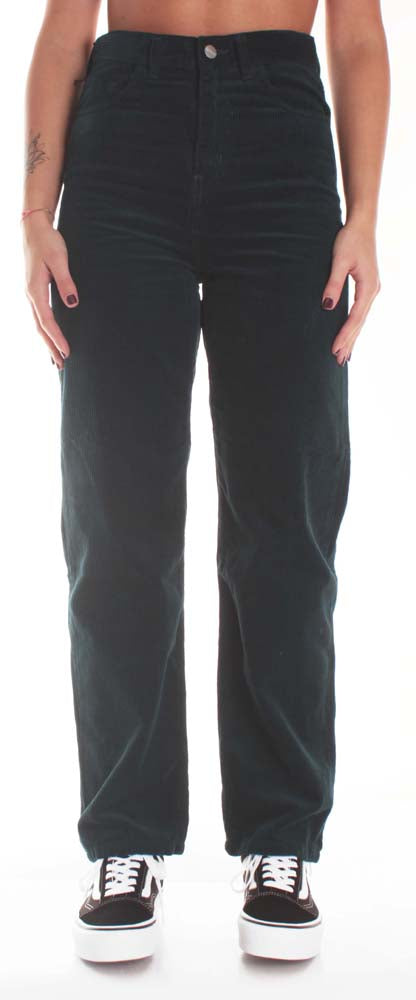 Carhartt Wip Carhartt Pantaloni W' Newport Pant Duck Blue Donna - 1