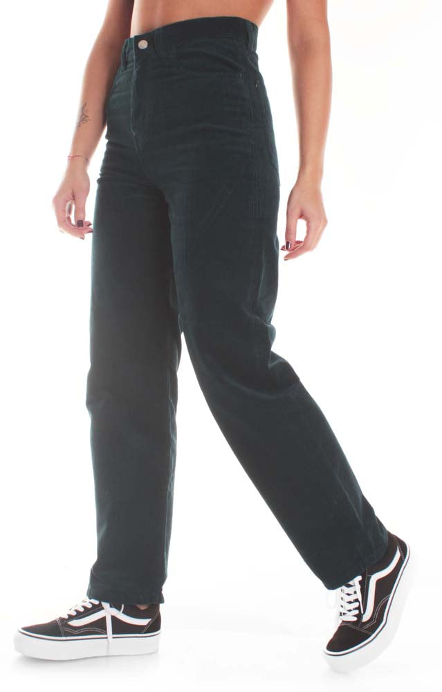 Carhartt Wip Carhartt Pantaloni W' Newport Pant Duck Blue Donna - 2