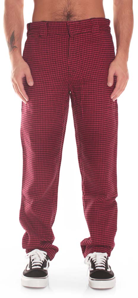 Carhartt Wip Carhartt Pantaloni Norvell Pant Check Cardinal Fantasia Uomo - 3