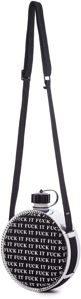 Huf Borraccia Fuck It Canteen Black Nero Unisex - 2