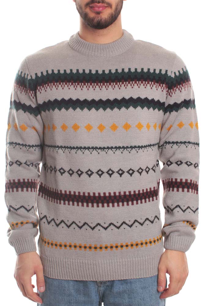 Anerkjendt Maglione Aktilo Stell Grey Grigio Uomo - 1