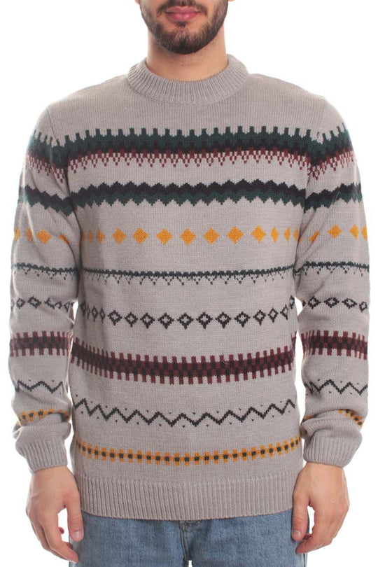 Anerkjendt Maglione Aktilo Stell Grey Uomo Grigio