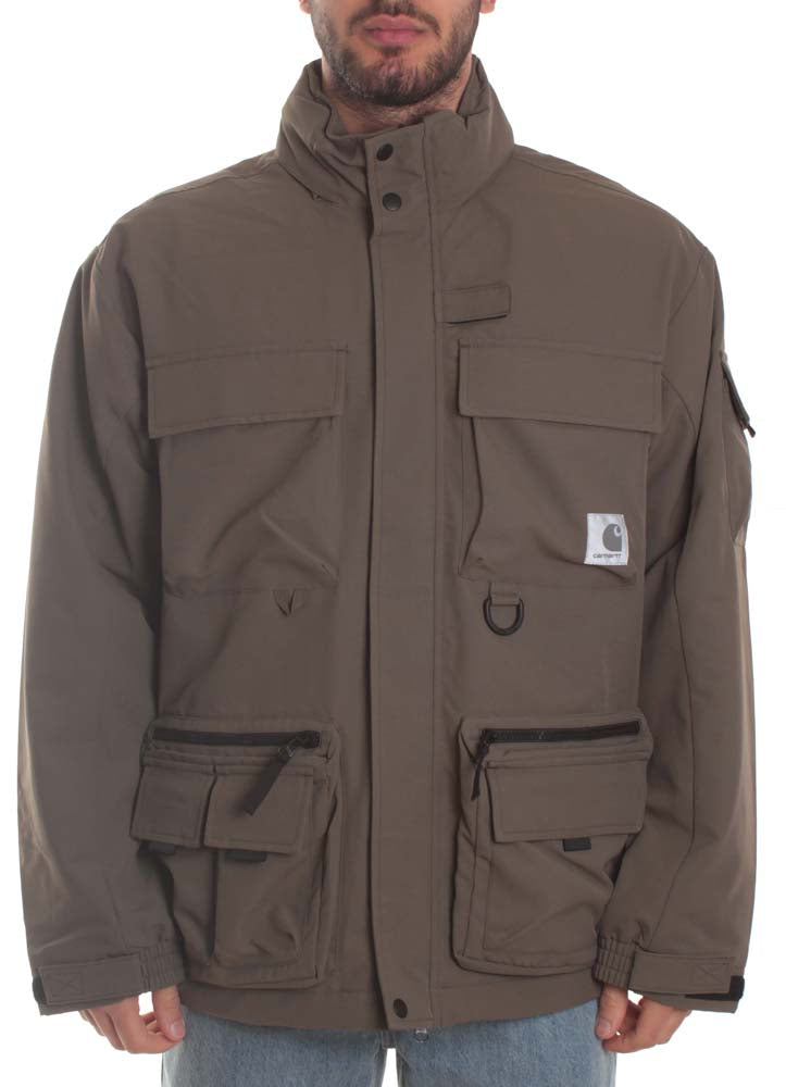 Carhartt Wip Carhartt Giacca Elmwood Jacket Moor Verde Militare Uomo - 1