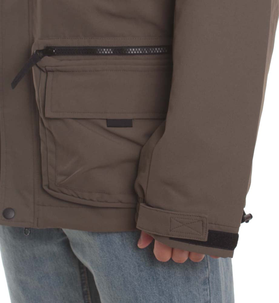 Carhartt Wip Carhartt Giacca Elmwood Jacket Moor Verde Militare Uomo - 4