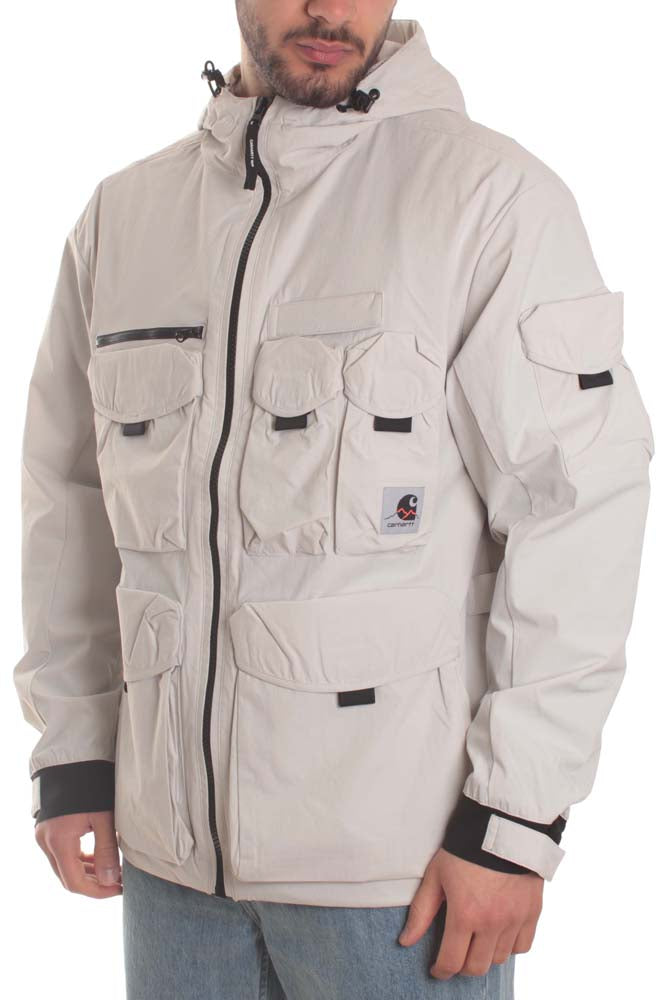 Carhartt Wip Carhartt Giacca Hayes Jacket Pebble Beige Uomo - 3