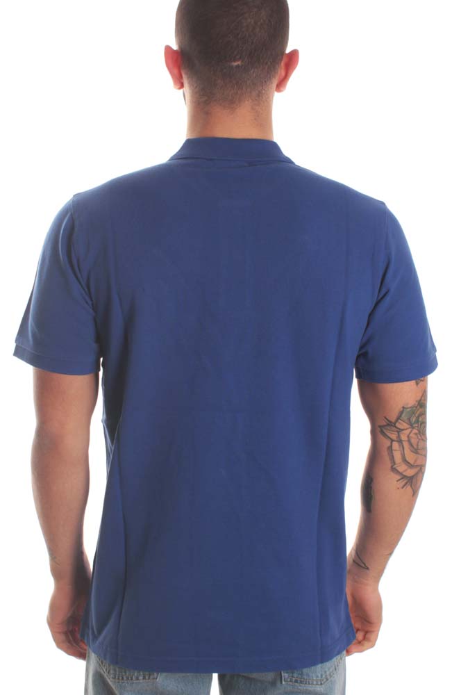 Carhartt Wip Carhartt T-shirt Chase Pique Polo Submarine Gold Blu Uomo - 2