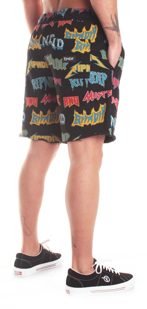 Ripndip Shorts Rock N Nerm Multi Nero Uomo - 2