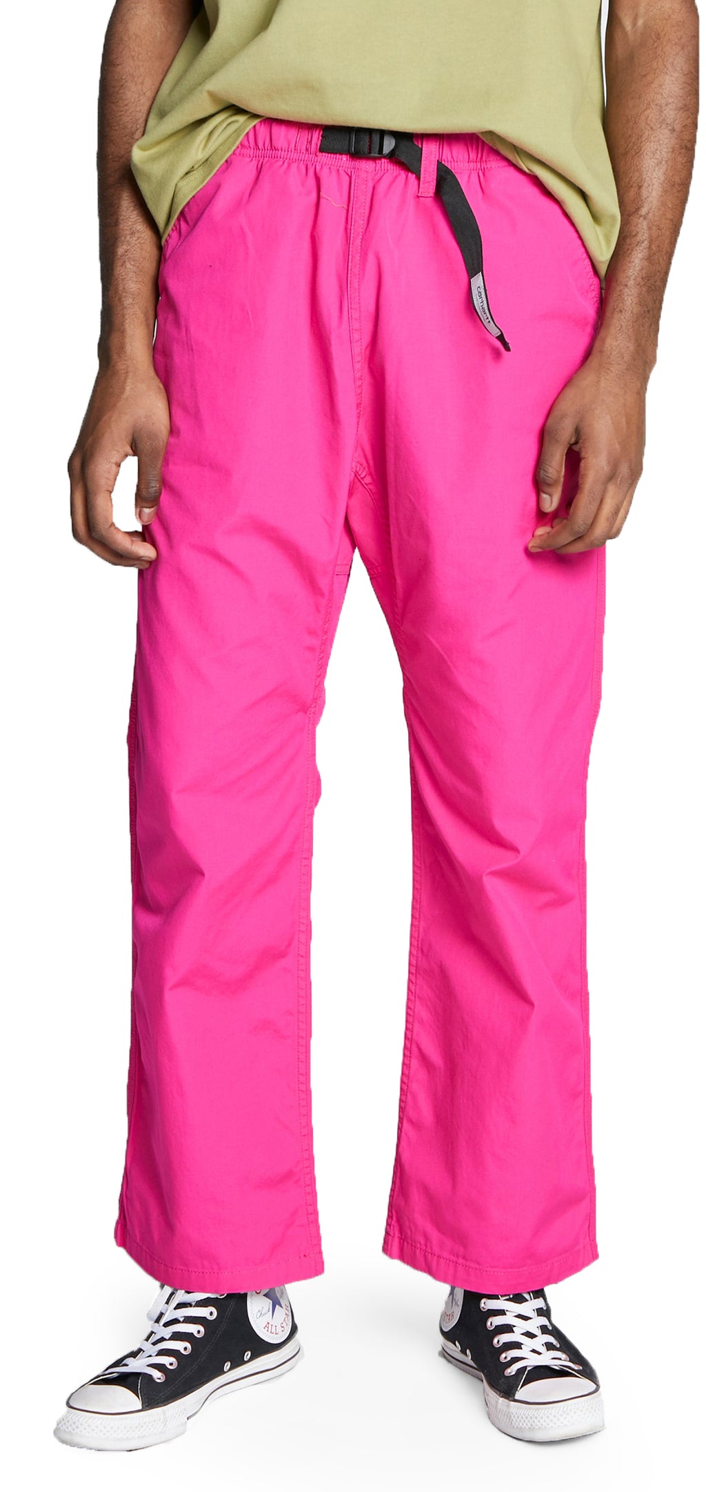 Carhartt Wip Carhartt Pantaloni Clover Pant Ruby Pink Fuxia Uomo - 1