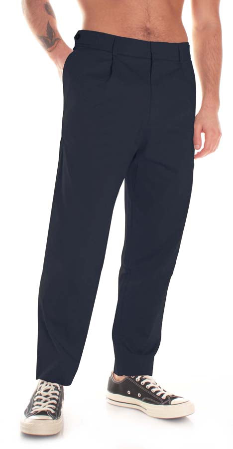 Bakery Supply Bakery Pantaloni Sike Pant Gabardine Navy Blu Uomo - 2