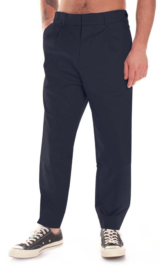 Bakery Supply Bakery Pantaloni Sike Pant Gabardine Navy Blu Uomo - 3