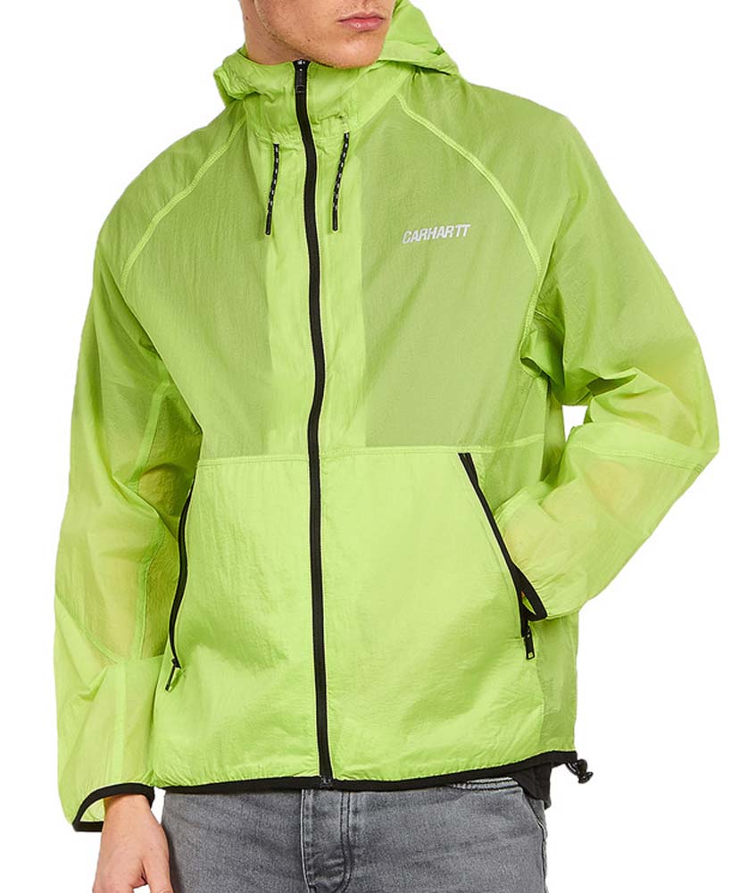 Carhartt Wip Carhartt Giacca Turrell Jacket Lime Reflective Grey Verde Uomo - 2