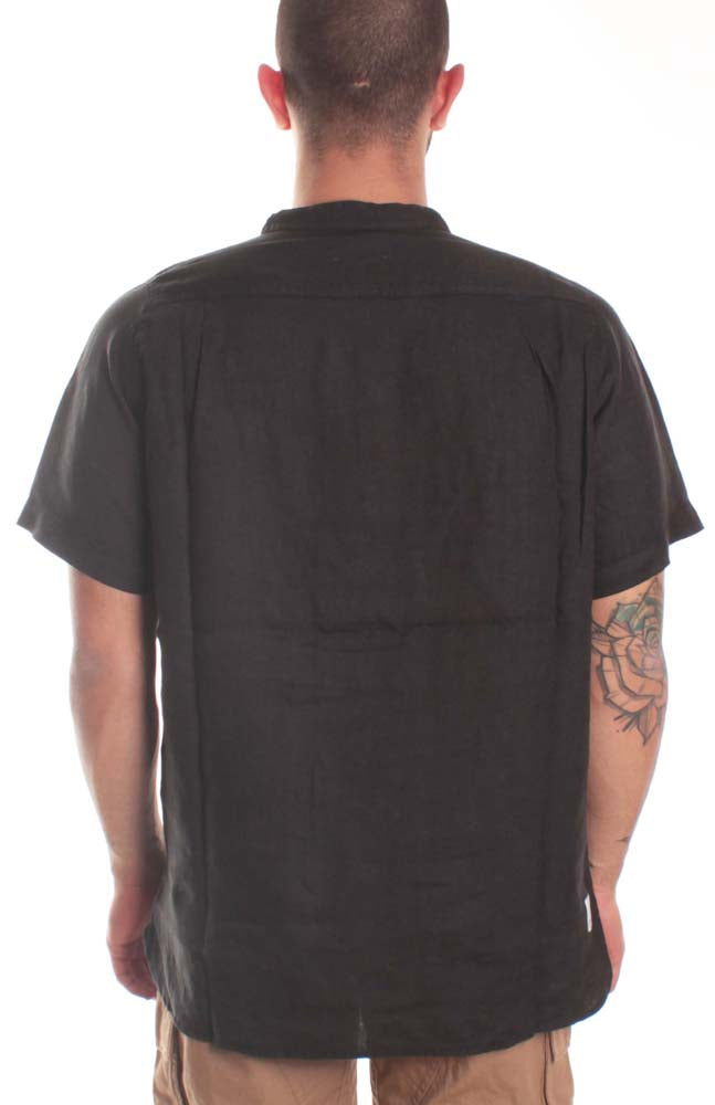 Bottega Chilometri Zero Madson Camicia Guru Nero Uomo - 2