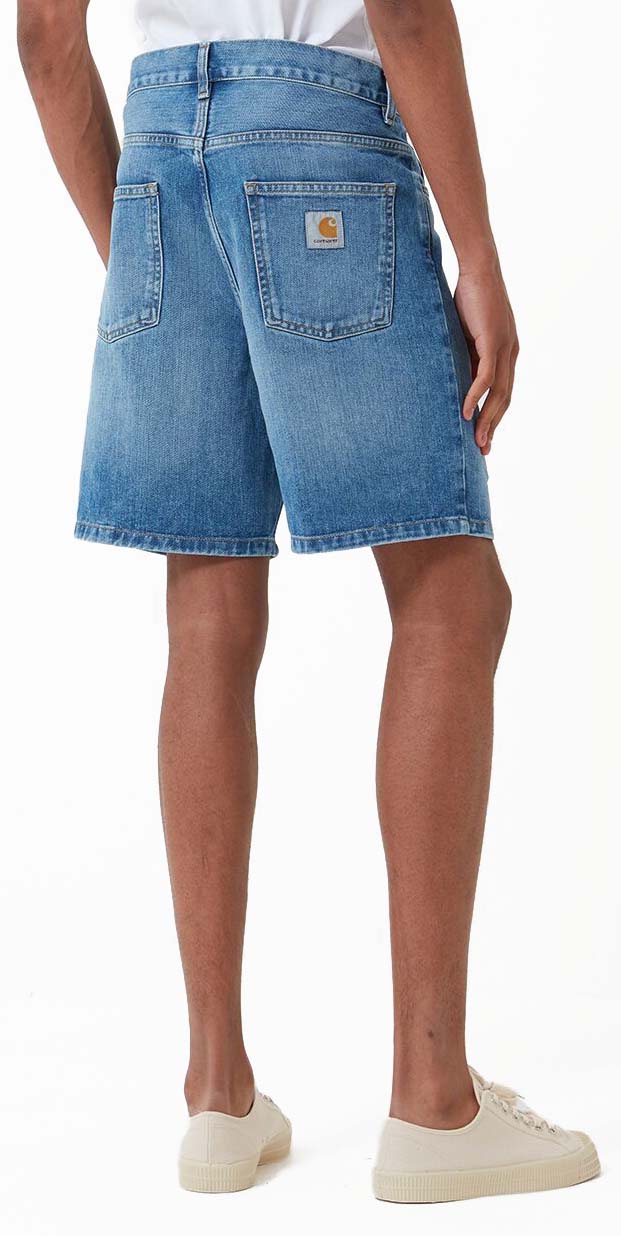 Carhartt Wip Carhartt Short Newel Wj Blue Uomo - 1