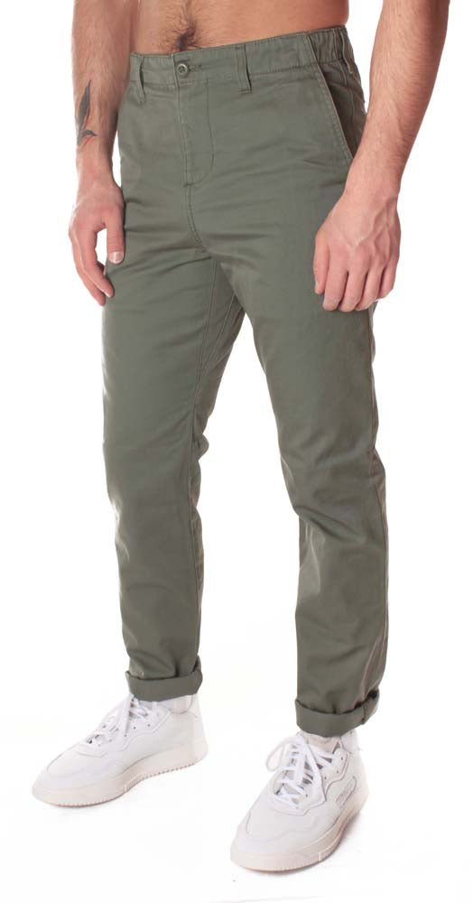 Carhartt Wip Carhartt Pantaloni Club Pant Dollar Green Verde Uomo - 2