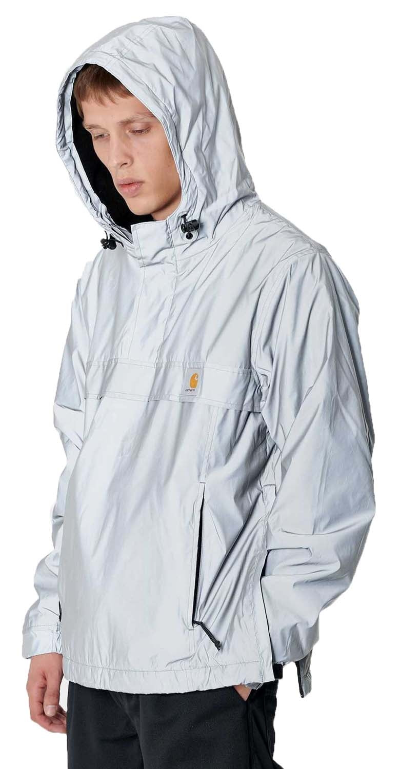 Carhartt Wip Carhartt Giacca Nimbus Reflective Pullover Grey Reflective/grey Uomo - 2