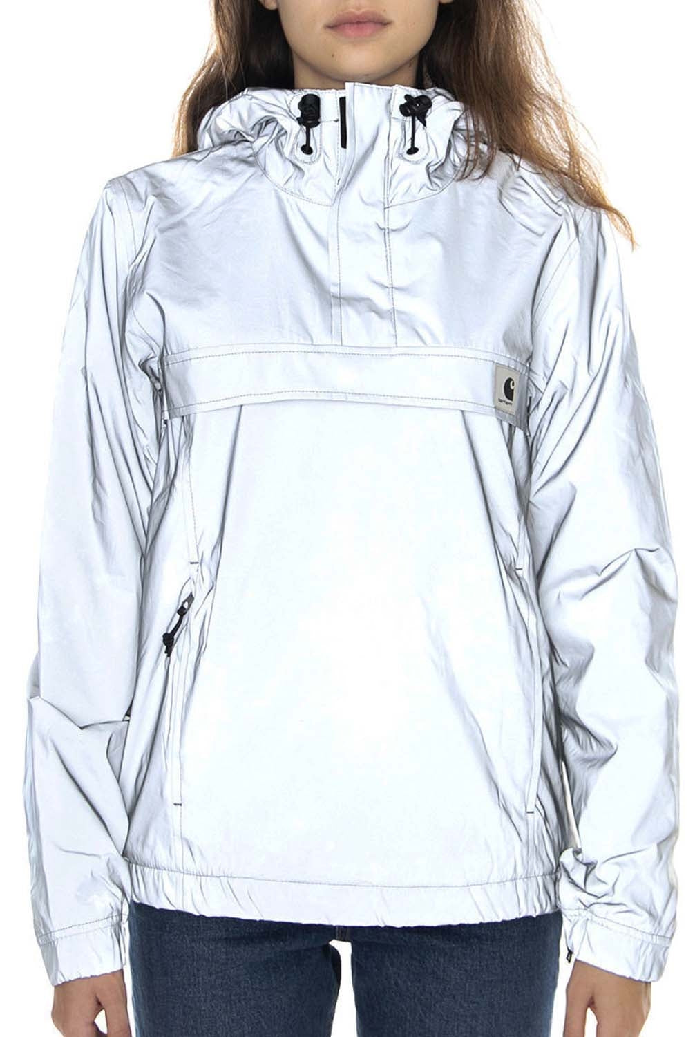 Carhartt Wip Carhartt Giacca W' Nimbus Reflective Pullover Grey Reflective/grey Donna - 1