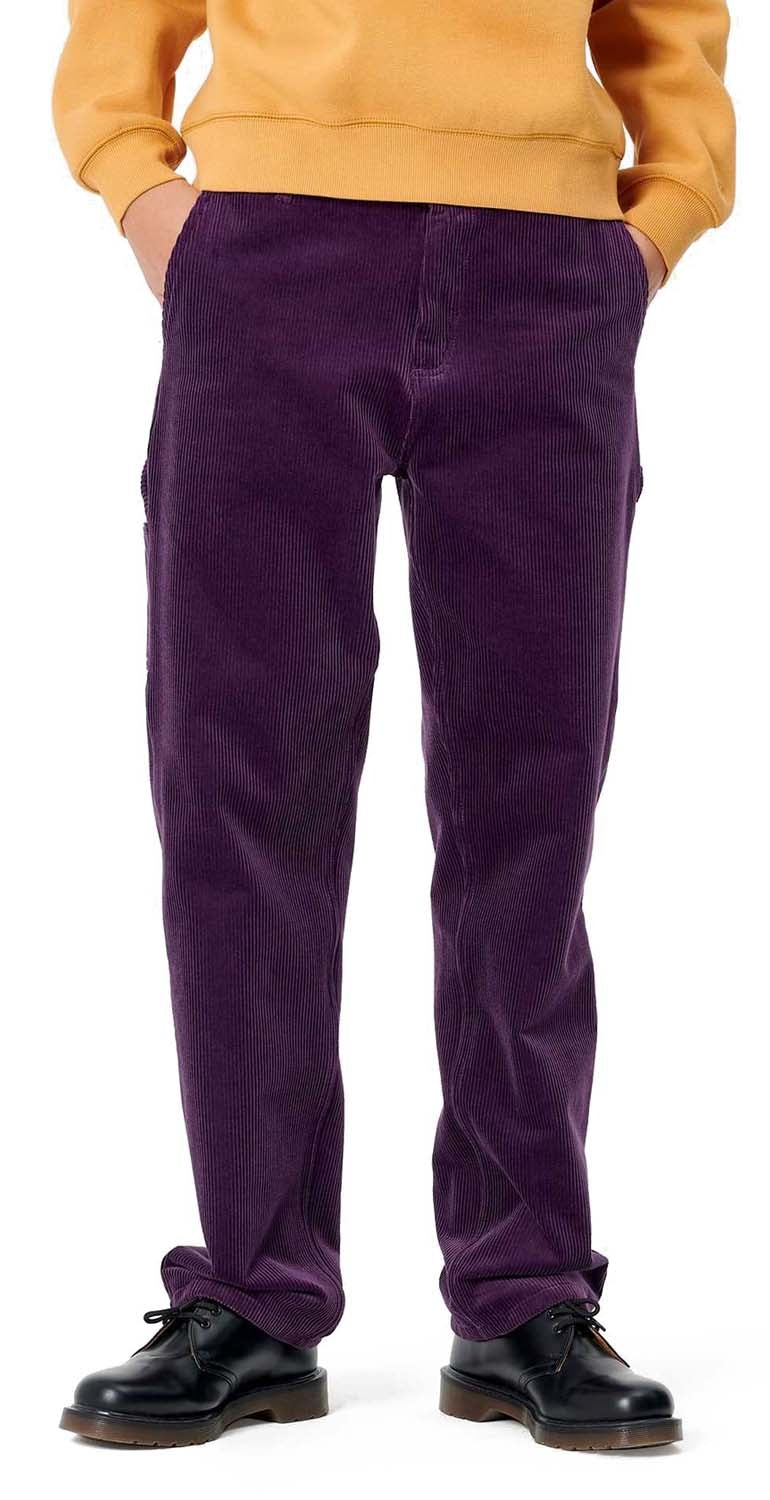 Carhartt Wip Carhartt Pantaloni W' Pierce Pant Straight Boysenberry Donna - 2