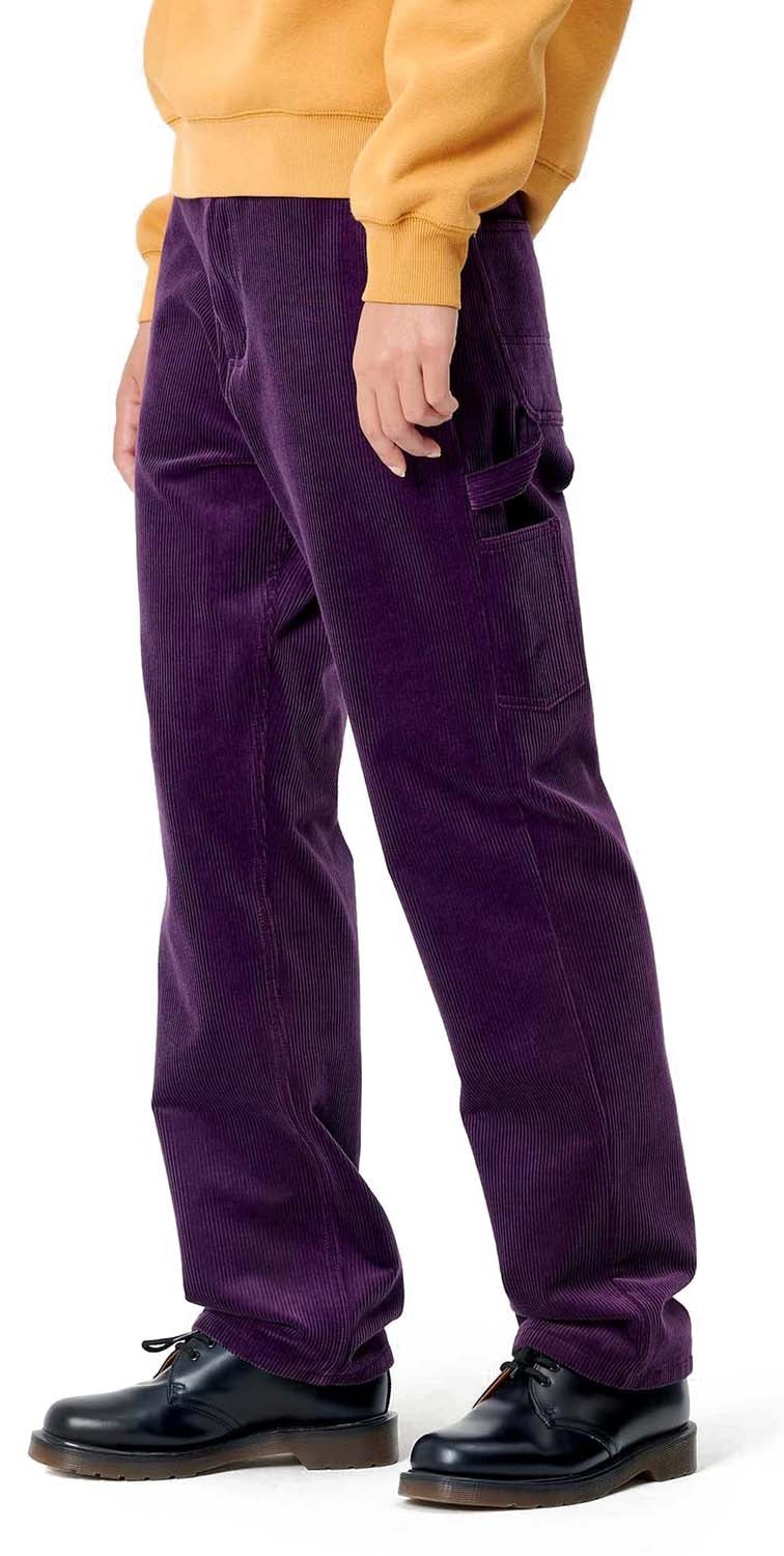 Carhartt Wip Carhartt Pantaloni W' Pierce Pant Straight Boysenberry Donna - 3