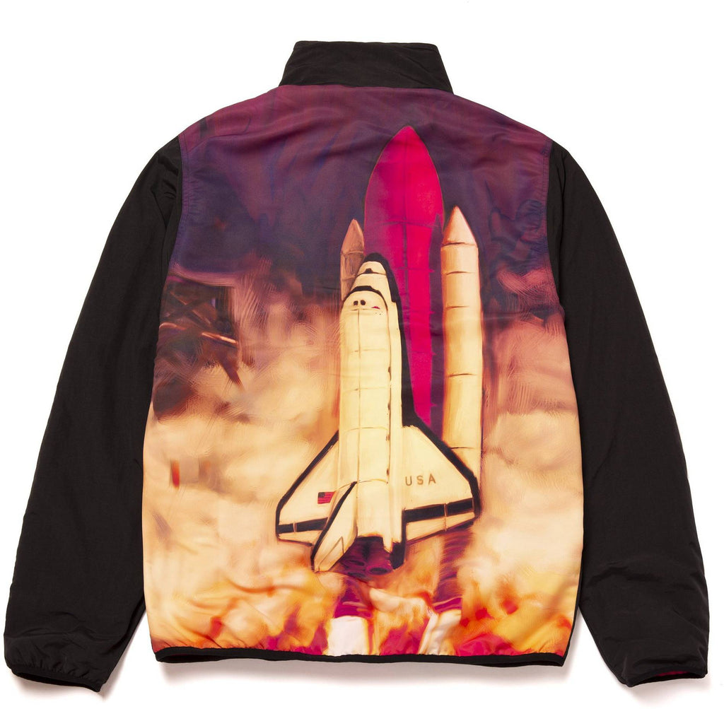 Huf Giacca Crisis Reversible Jacket Black Uomo - 1