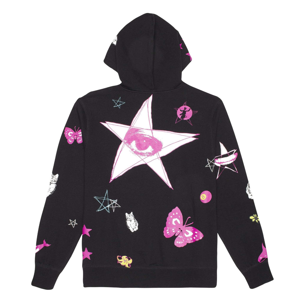 Huf Felpa Kei Pullover Hoodie Black Uomo - 2