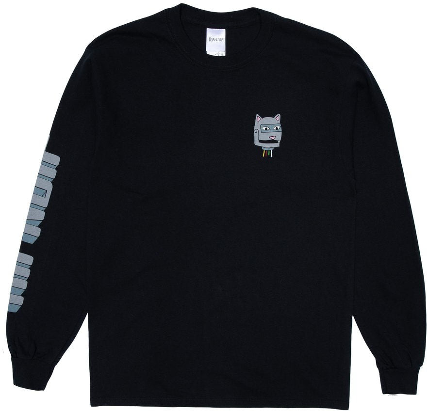 Ripndip T-shirt Bionic Nerm Long Sleeve Black Uomo - 2