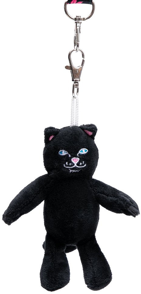Ripndip Portachiavi Lord Jermal Plush Keychain Black Uomo - 1
