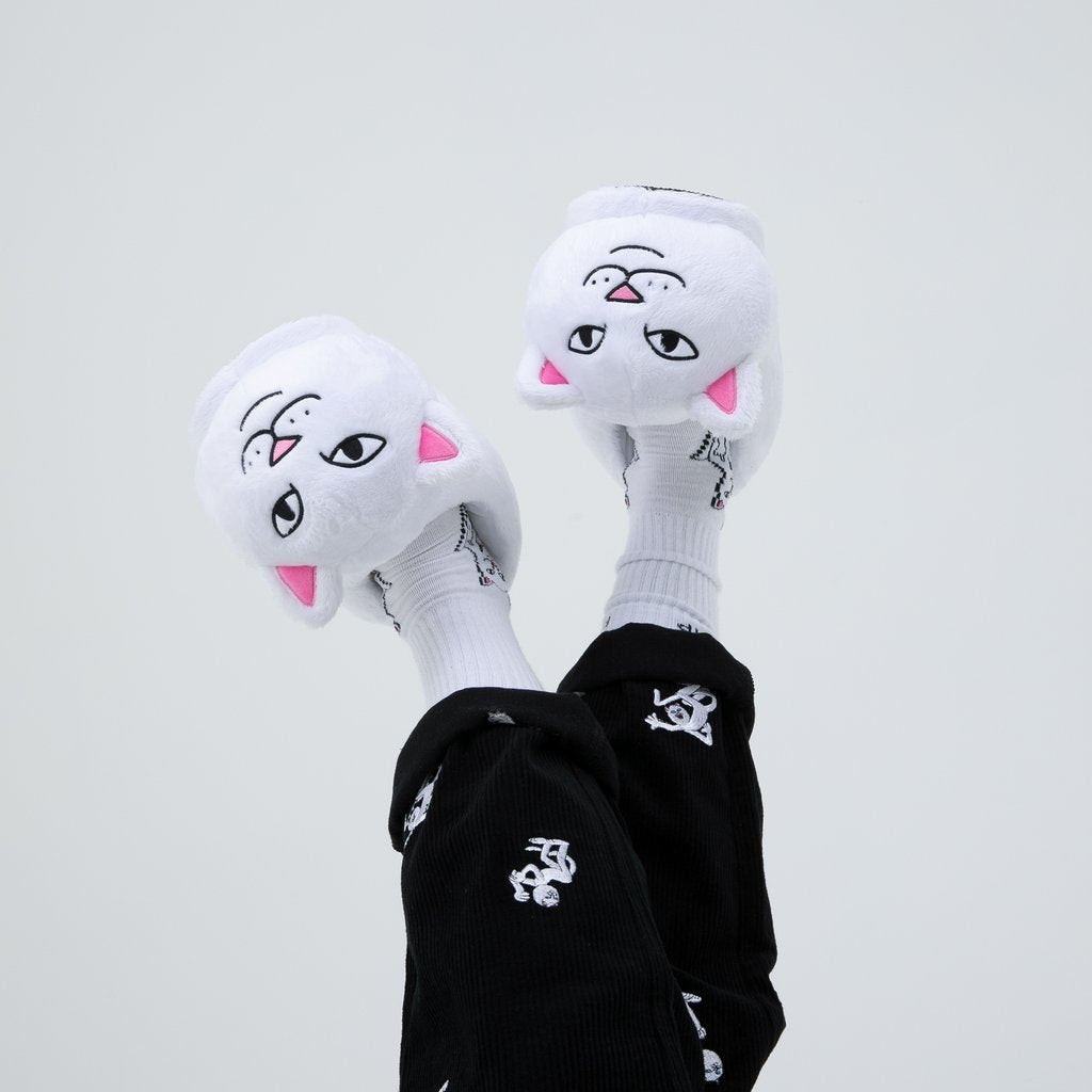 Ripndip Pantofole Lord Nermal Slippers White Uomo - 4